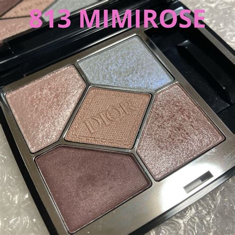 dior mimirose アイシャドウ|画像で見るDior ディオールショウ サンク クルール 813 .